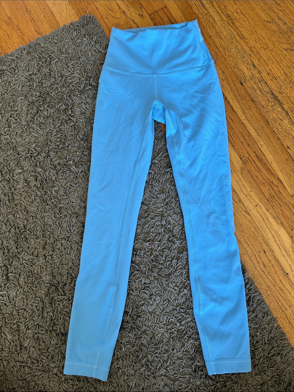 Lululemon Wunder Train High-Rise Tight 25” – Hawaiian Blue – Size 0